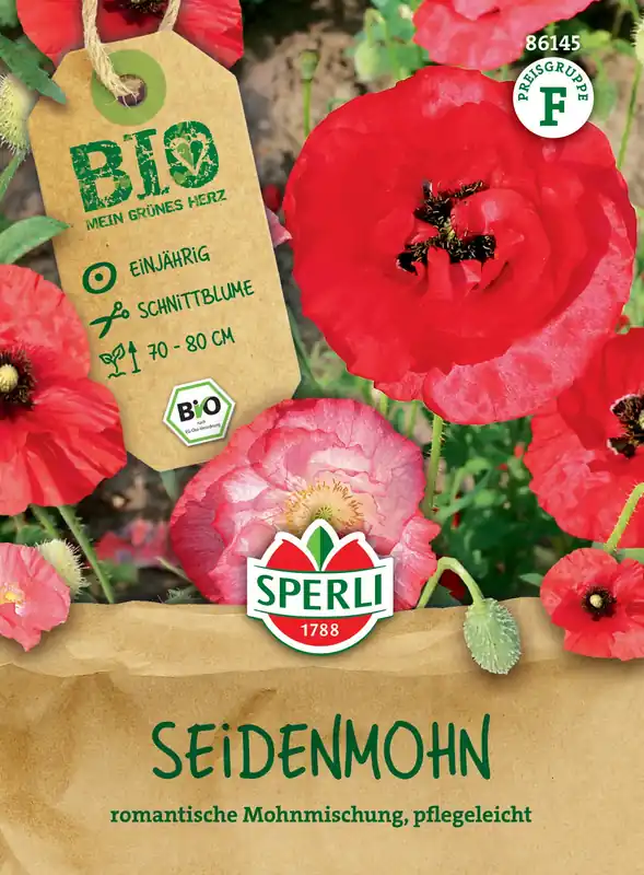 Net toegevoegd - Sperli Biologische Papaver Mix