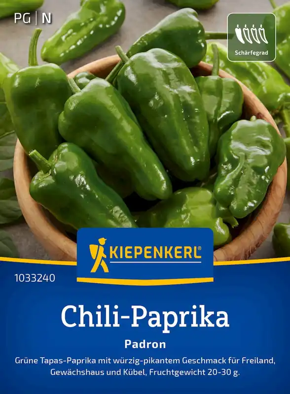Kiepenkerl Chili-Paprika "Padron" - Veel gekozen
