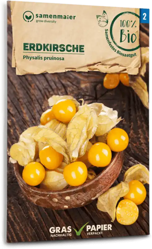 Nieuw product - Samen Maier Biologische Physalis