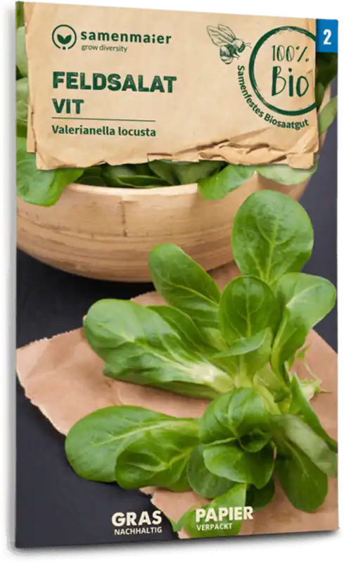 Samen Maier Biologische Veldsla, Vit | Tijdelijke actie