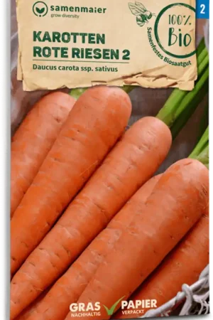 Samen Maier Biologische Wortelen "Rote Riesen" - Eenvoudig retourneren