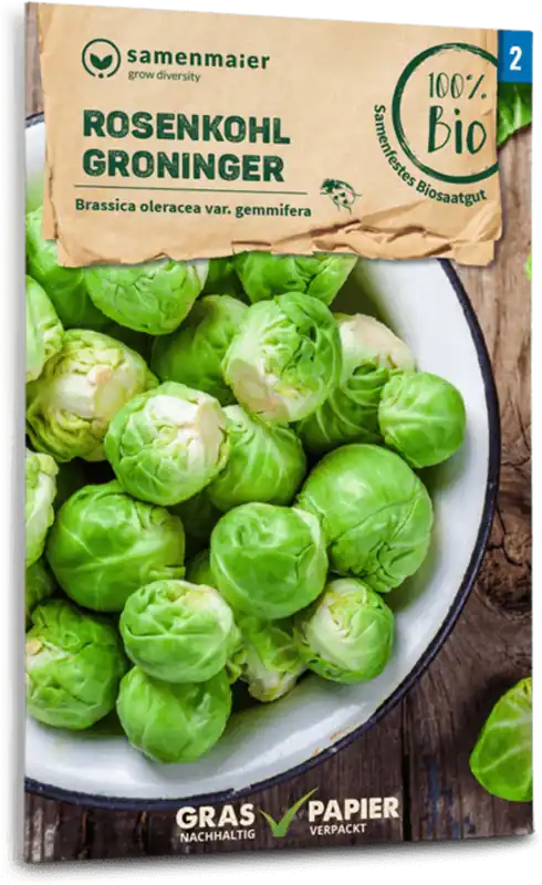 Samen Maier Biologische Spruitjes "Groninger" - Premiumkwaliteit