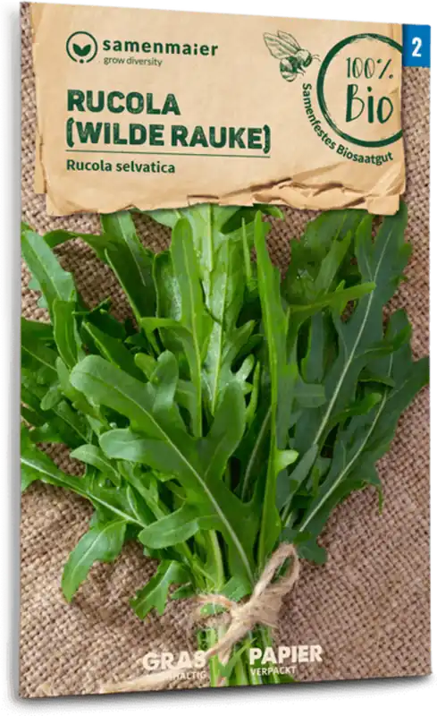 Samen Maier Biologische Wilde Rucola, 0,50 g | Laatste stuks