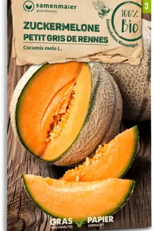 Samen Maier Biologische Suikermeloen "Petit gris de Rennes" - Expreslevering