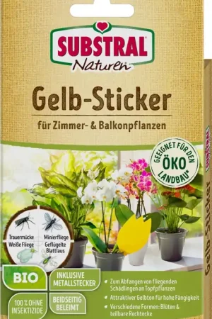SUBSTRAL® Naturen® Gele Stickers | Prijs verlaagd