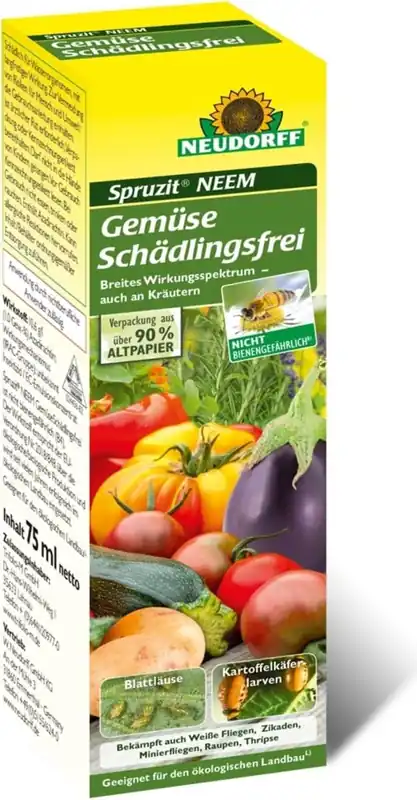 Shop nu - Neudorff Spruzit NEEM tegen Groenteplagen, 75 (75 ml)