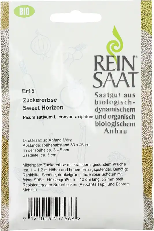 ReinSaat Suikererwt “Sweet Horizon” - Nieuw binnengekomen