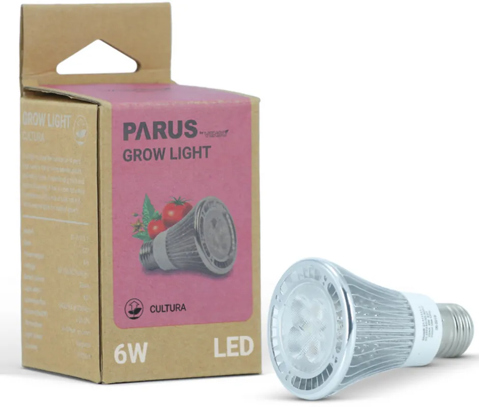 Lage prijs - Venso E27 Plantenlamp "Cultura", 6 watt