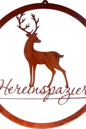Badeko Hert "Hereinspaziert" om op te Hangen | Beperkte voorraad