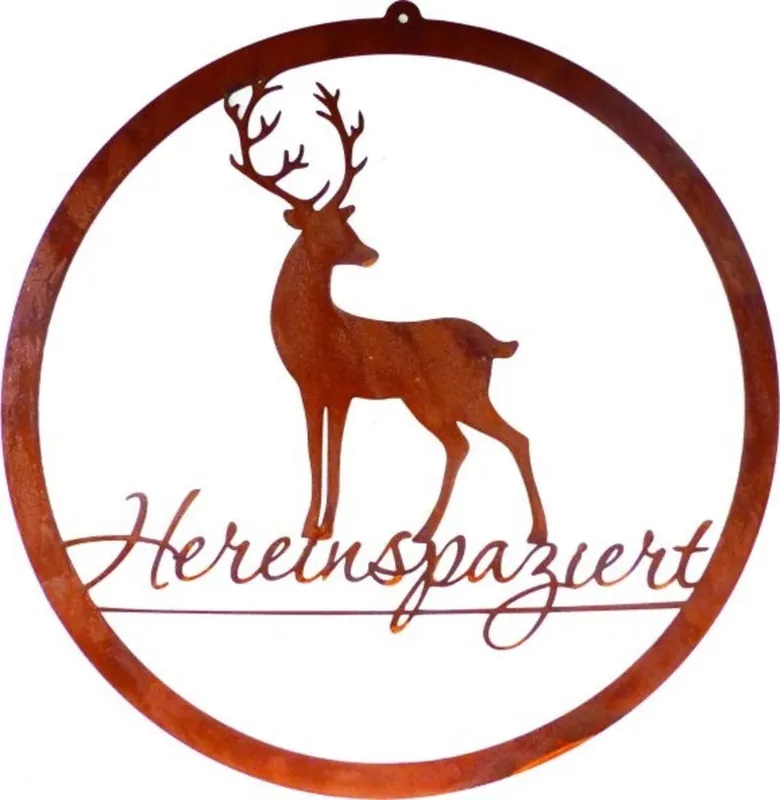 Badeko Hert "Hereinspaziert" om op te Hangen | Beperkte voorraad