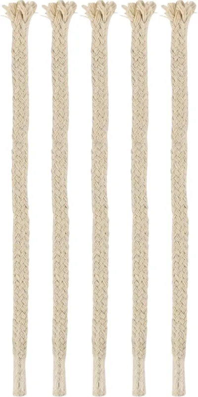 Premium - Esschert Design Bamboe Fakkel Reserve lont - Set van 5