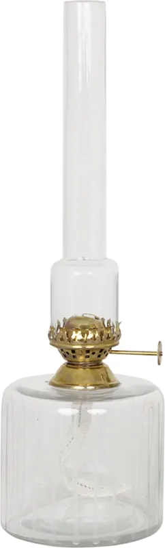 Strömshaga Petroleumlamp Straight "Klar", L | Actie
