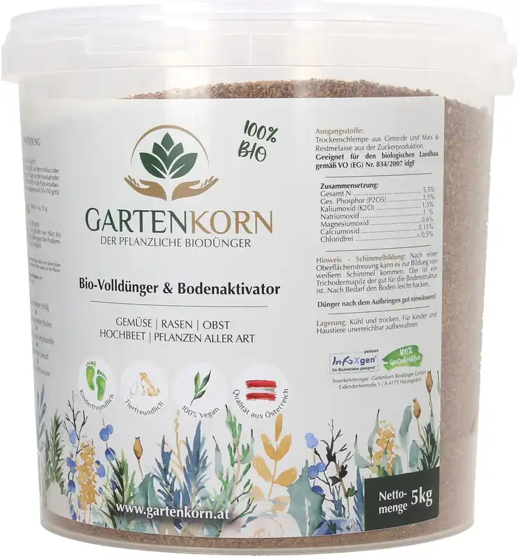 Gartenkorn Biologische Complete Meststof, 5 kg | Direct kopen