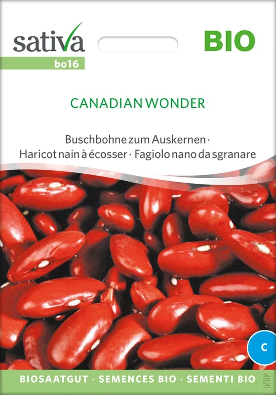 Sativa Biologische bonen Canadian Wonder - Rechtstreeks uit de fabriek