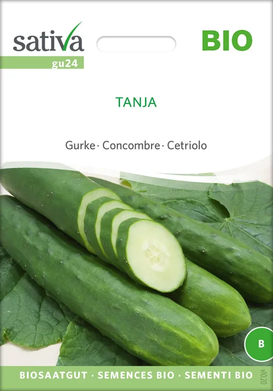 Direct leverbaar - Sativa Biologische Komkommer "Tanja"