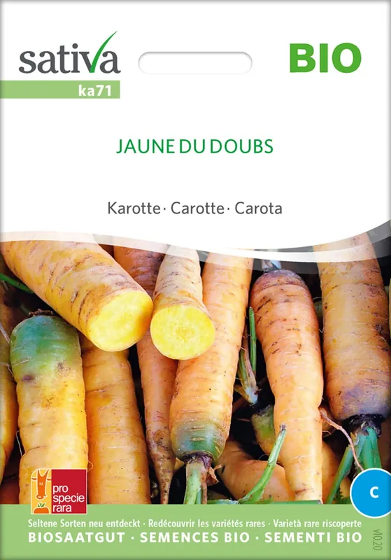 Sativa Biologische Wortelen "Jaune Du Doubs" - Veel voordeel