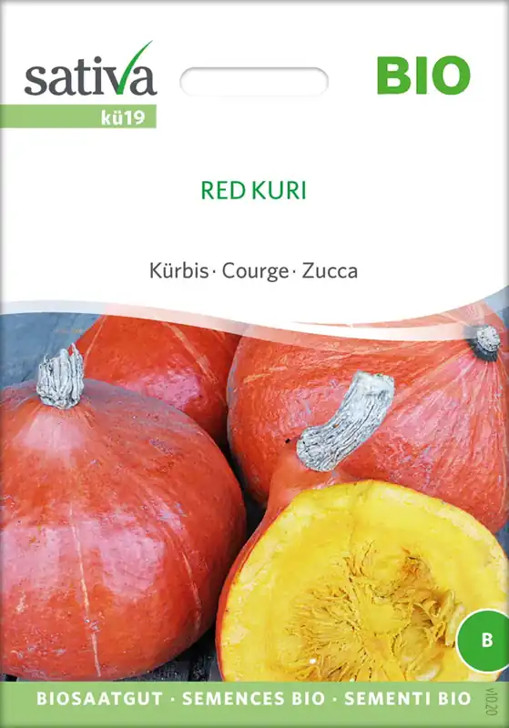 Premium - Sativa Biologische Pompoen "Red Kuri"