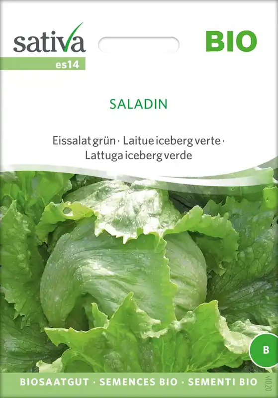 Sativa Biologische IJsbergsla Groen "Saladin" - Online kopen