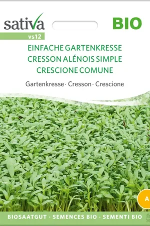 Bestseller - Sativa Biologische Tuinkers "Einfache Gartenkresse"