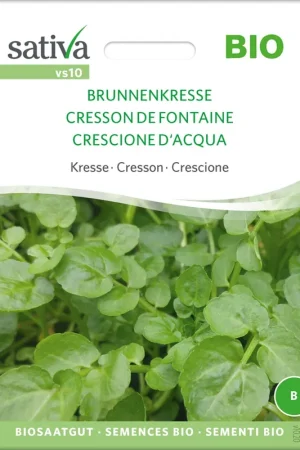Veel gekozen | Sativa Biologische Waterkers "Brunnenkresse"
