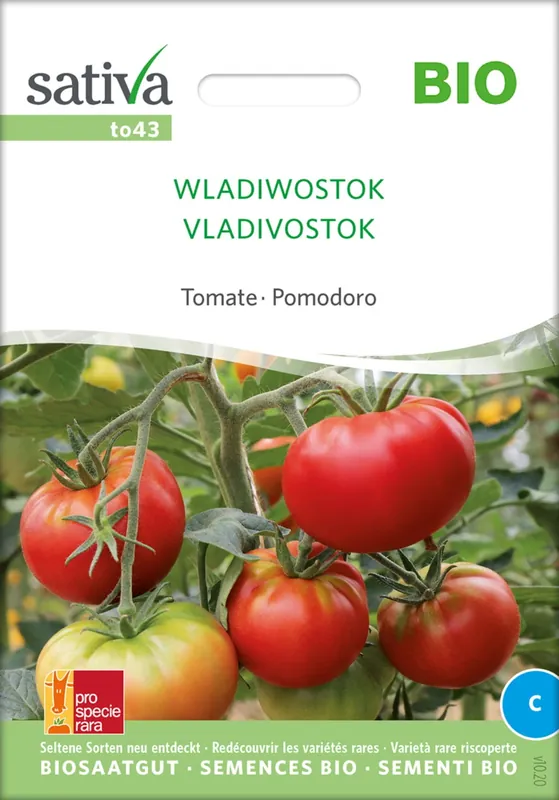 Sativa Biologische Tomaat "Vladivostok" - Hoog gewaardeerd