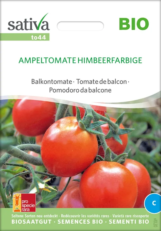 Sativa Biologische Balkontomaat "Ampeltomate Himbeerfarbige" - Flitsaanbieding