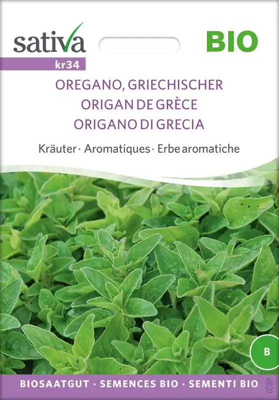 Net toegevoegd - Sativa Biologische Kruiden Griekse Oregano
