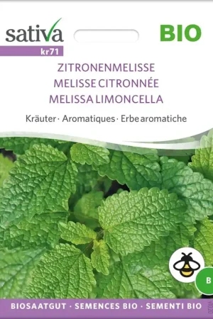 Bestel nu | Sativa Biologische Kruiden Citroenmelisse