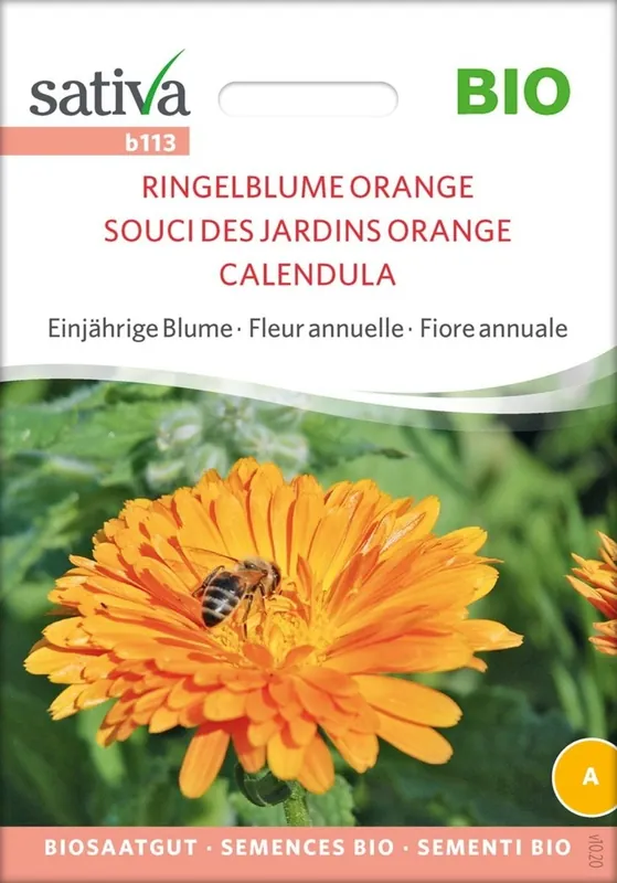 Sativa Biologische Eenjarige Bloem "Goudsbloem Orange" | Deal