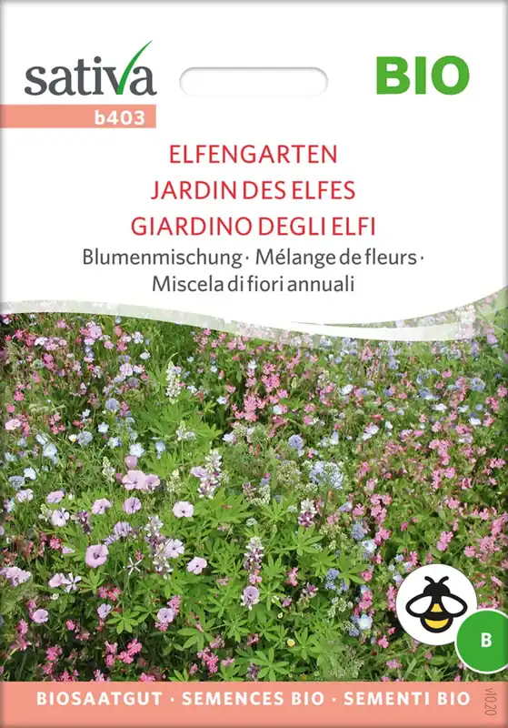 Sativa Biologische Bloemenmix "Elfengarten" | Direct bestellen