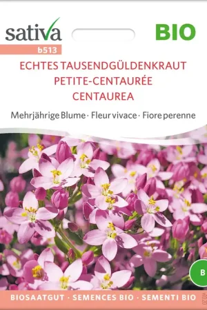 Beste prijs - Sativa Biologische Meerjarige Bloem "Echt Duizendguldenkruid", 0,25 g