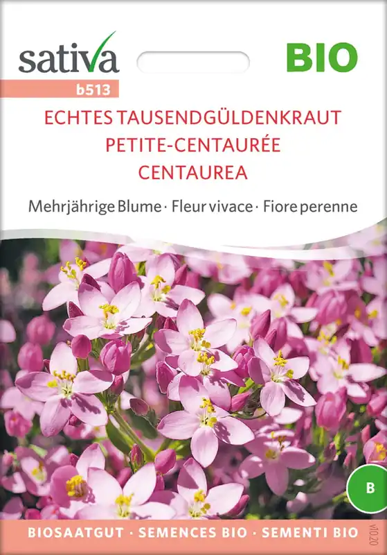 Beste prijs - Sativa Biologische Meerjarige Bloem "Echt Duizendguldenkruid", 0,25 g