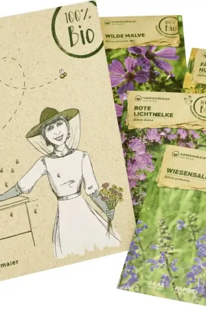 Samen Maier Biologische Wilde Bloemen Set "Stay Wild" - Nu kopen