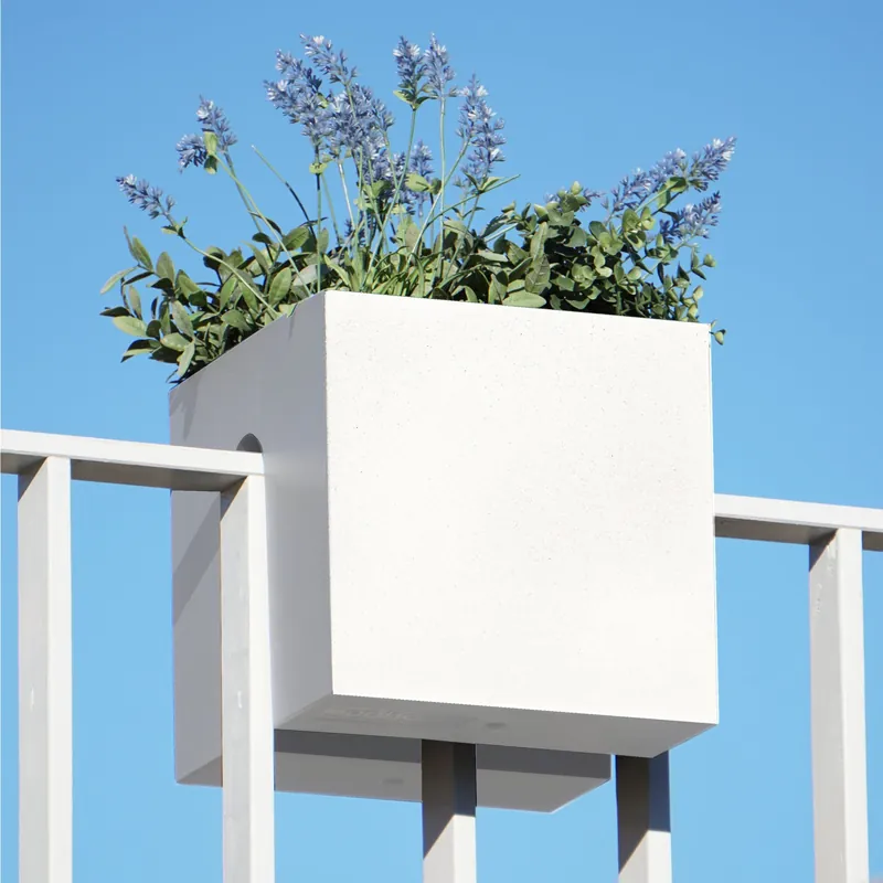 Net gelanceerd | rephorm Plantenbak "Steckling Cube", Wit