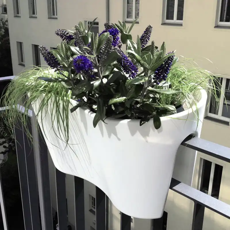 Zeer goed beoordeeld | rephorm Relingpot “Steckling Duo”, Wit