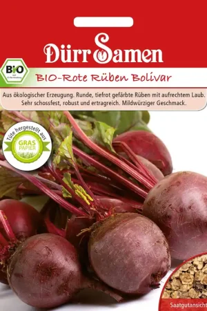 Populair - Dürr Samen Biologische Rode Biet Bolivar