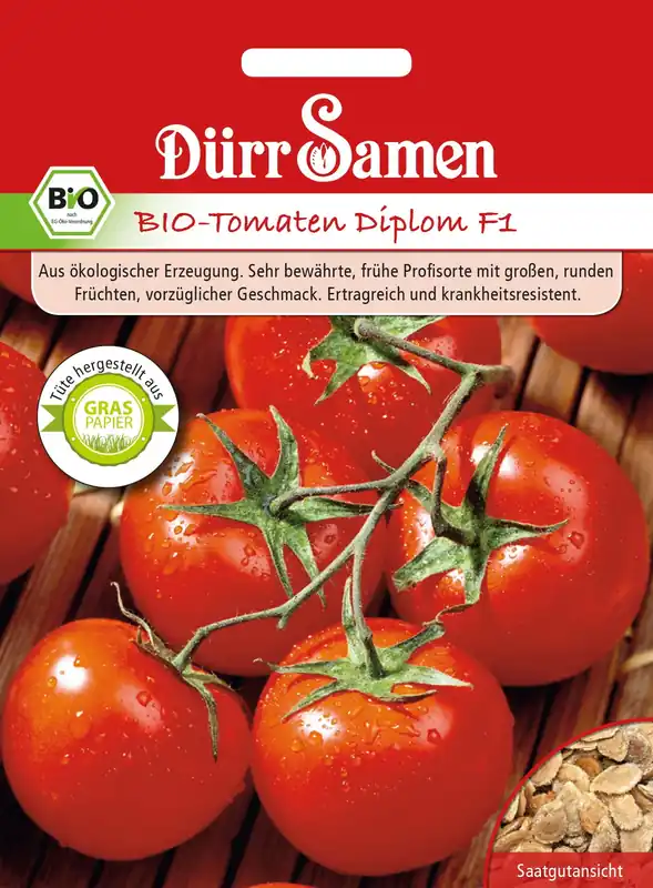 Actie - Dürr Samen Biologische Tomaten Diplom