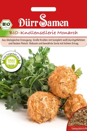 Direct van de fabrikant - Dürr Samen Biologische Knolselderij Monarch