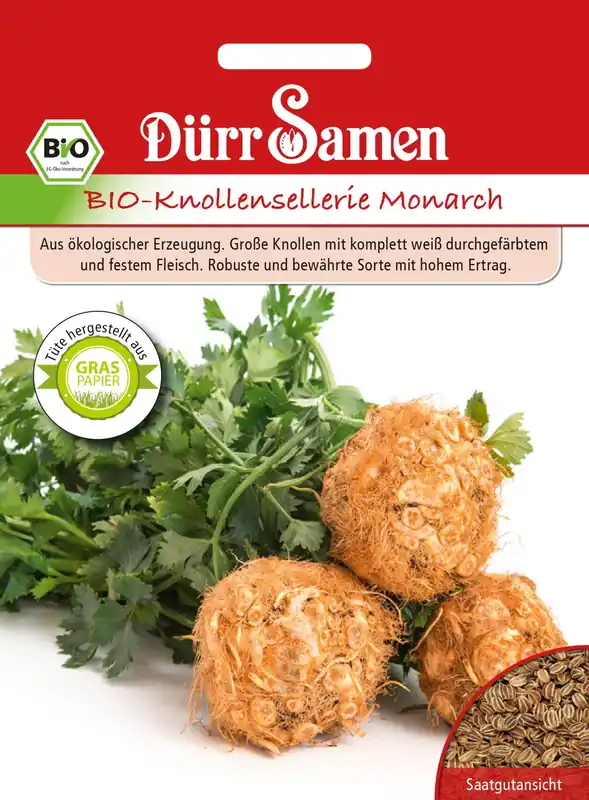 Direct van de fabrikant - Dürr Samen Biologische Knolselderij Monarch