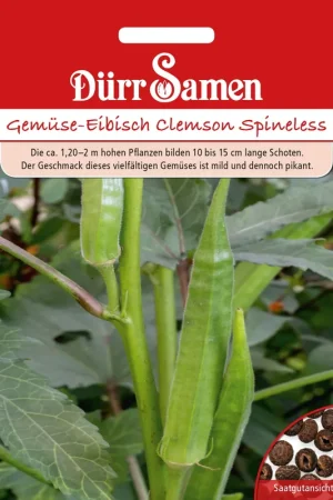 Zeer goed beoordeeld | Dürr Samen Okra/ Groenteheemst Clemson Spineless