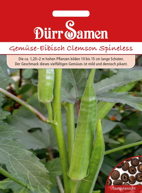 Zeer goed beoordeeld | Dürr Samen Okra/ Groenteheemst Clemson Spineless