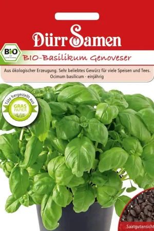 Actie loopt bijna af | Dürr Samen Biologische Basilicum