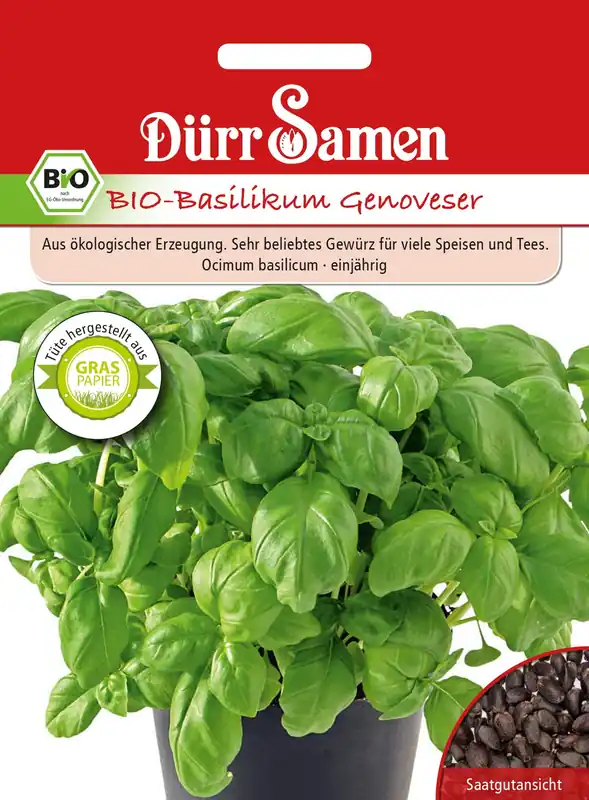 Actie loopt bijna af | Dürr Samen Biologische Basilicum