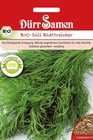Prijsverlaging | Dürr Samen BIO Dille "Blattreicher"
