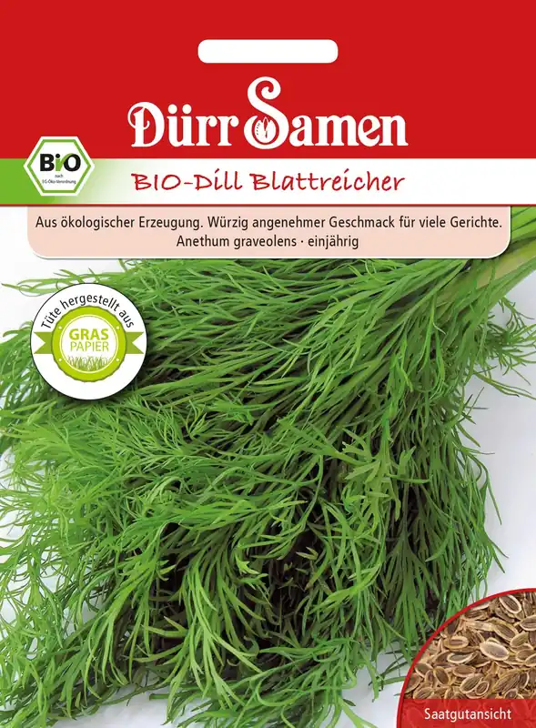 Prijsverlaging | Dürr Samen BIO Dille "Blattreicher"