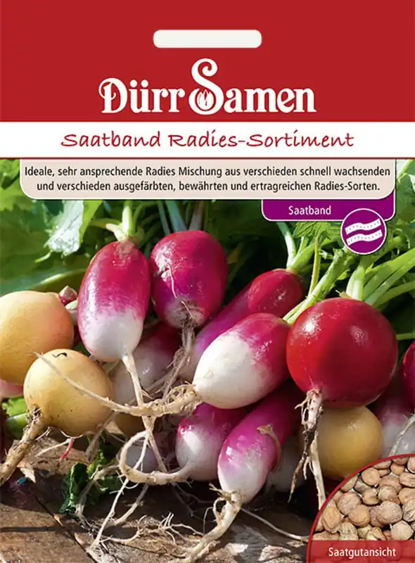 Meest verkocht | Dürr Samen Radijs-Assortiment Zaadband
