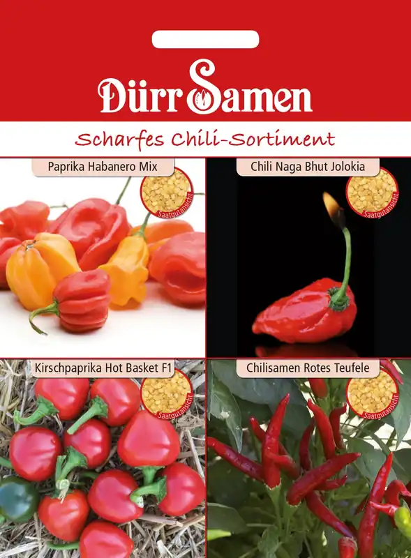 Speciale aanbieding - Dürr Samen Assortiment Hete Spaanse Peper