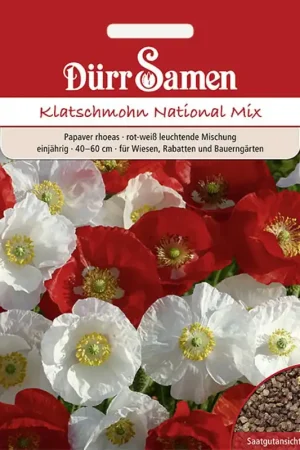 Dürr Samen Klaproos National Mix | Bestseller