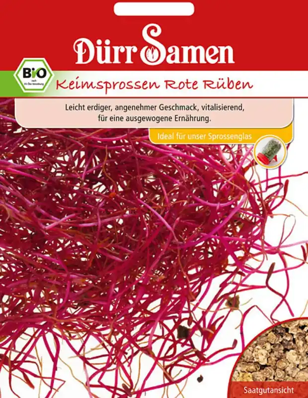 Dürr Samen Biologische Kiemgroente Bieten - Net binnen