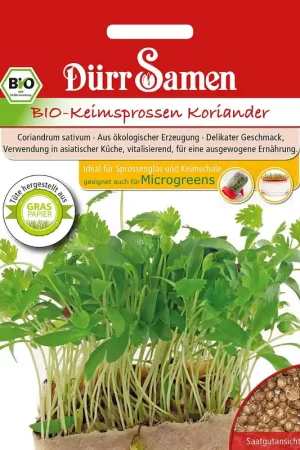 Sale - Dürr Samen Biologische Kiemgroente Koriander